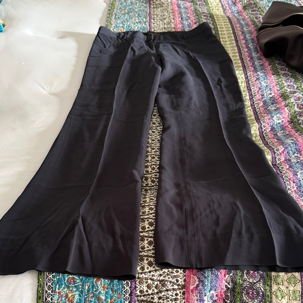 Kobi Halperin Black Wide-Leg Trousers